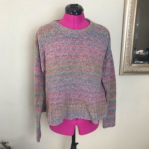 Mossimo Multi Color Knit Sweater